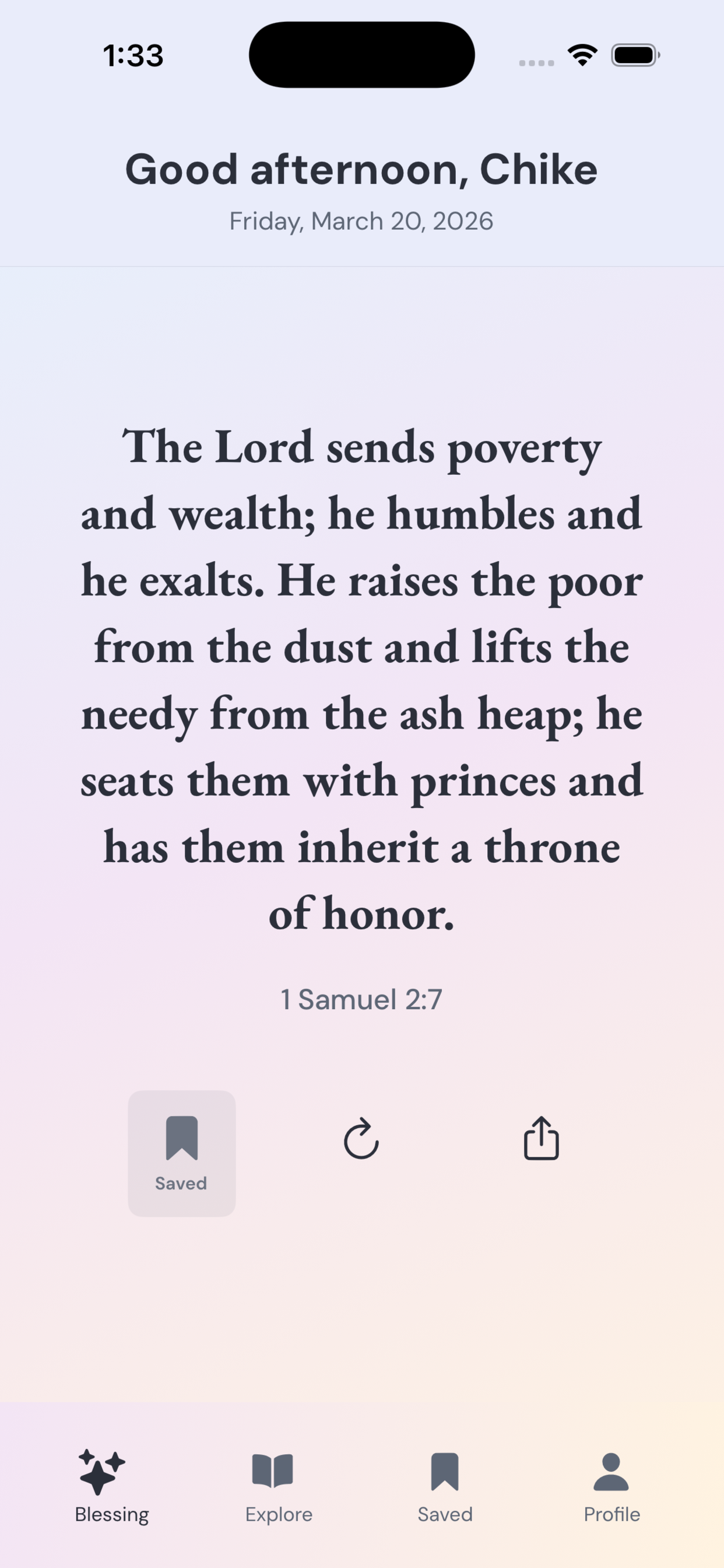 BibleBlessings App